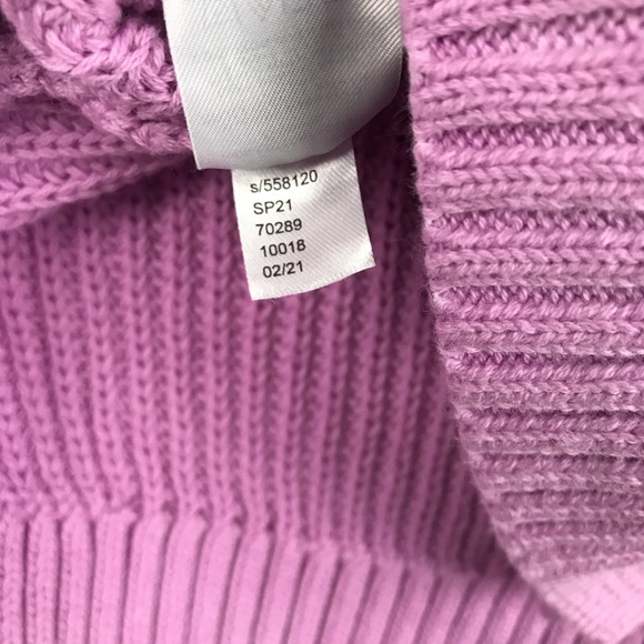 NWT Ann Taylor Purple Ombré Cardigan Size Large - Picture 9 of 9